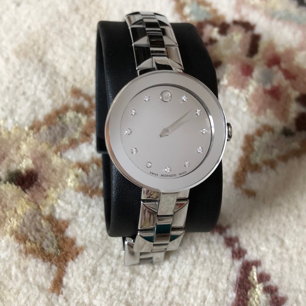 Movado Sapphire watch